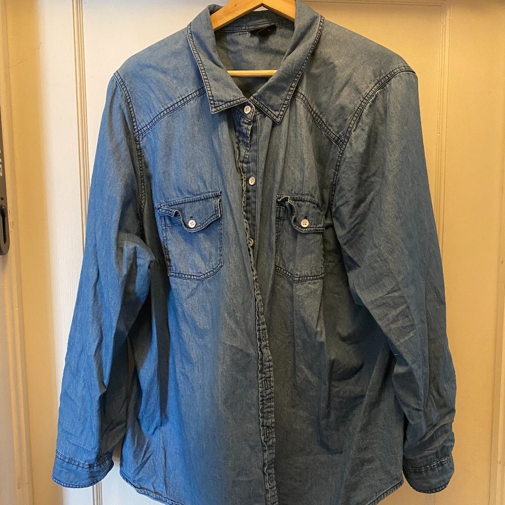 Torrid chambray shirt